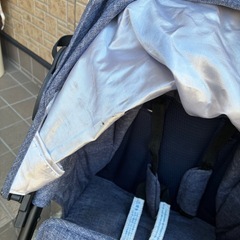 二人乗りベビーカーの画像