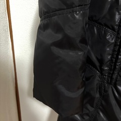 ダウンコート Aライン Mサイズ ブラックの画像