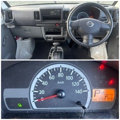 🉐H22日産クリッパー4WD AT59,700km車検2年付エアコン、パワステの画像