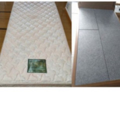 新春セール！大塚家具 収納付きシングルベッドとマットレス付の画像