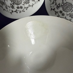 熊本　花柄　茶碗9枚セットの画像