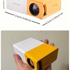 手のひらサイズのポータブルプロジェクター Q1 SZLT Co. の画像