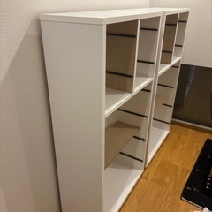 白チェスト　二個セットの画像