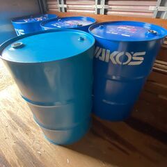 オイルが入っていた ドラム缶 オイル缶 １３缶有 愛知県一宮市 200L 空ドラム缶 引取限定 ドラム缶 引き取り限定 引取り限定の画像