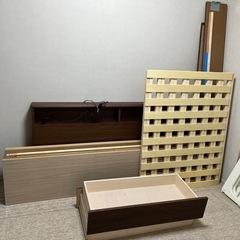 【無料】フランスベッド ベッドフレーム クイーン PR70-06C ※フレームのみの画像