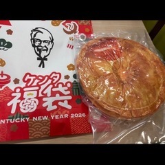 ケンタッキー　福袋　　ビスケットクッションの画像