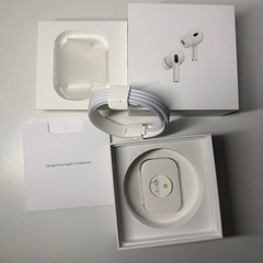 AirPods Pro（第2世代）箱＋付属品のみ 未使用の画像