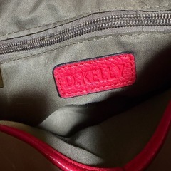 D.KELLY 赤バッグの画像