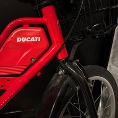 中古：DUCATI  ドゥカティ 子供用自転車 18インチ 現状渡しの画像