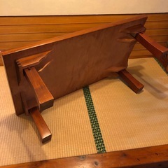 1/10まで    座卓 ローテーブル 折り畳みの画像