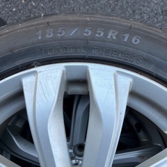 185/55R16,2019年,アルミホイル4本セットの画像