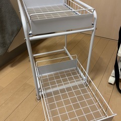  シンク下 収納 スライド ラックの画像