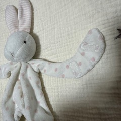 Bunnies by the Bay ぬいぐるみウサギセット　おしゃぶりホルダーの画像
