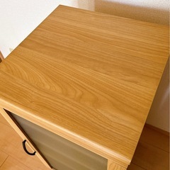 食器棚　キャビネット　シンプルの画像