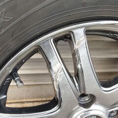 145/80R13 EXPLODE DUNLOP WINTERMAXX WM01 スタッドレスタイヤ用にどうぞ※指定駅渡しの画像