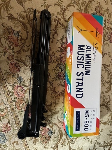 譜面台 箱ありと箱なし 2台 (Flowerプロフ) 石岡のその他の中古