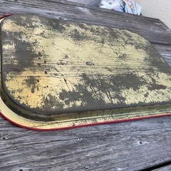 Coca-Cola レトロ トレイ 女性のイラストの画像