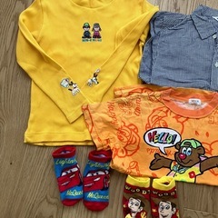 水遊びパンツ、中古　子供服　120    の画像