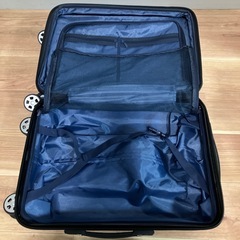 【TSAロック搭載】カーボン調 ハードキャリーケース ホワイト 機内持込可サイズの画像