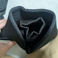 【ハンドルウォーマー】コミネ（KOMINE） ソリッドブラック フリー AK-021 345の画像