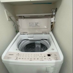 日立 洗濯機ビートウォッシュ 8kg ホワイトラベンダー BW-V80Hの画像