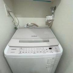 日立 洗濯機ビートウォッシュ 8kg ホワイトラベンダー BW-V80Hの画像