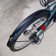 20インチ　折りたたみ自転車　マイパラス　MF205　グリーンフォレの画像