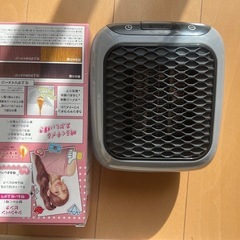 電気ミニセラミックファンヒーターの画像
