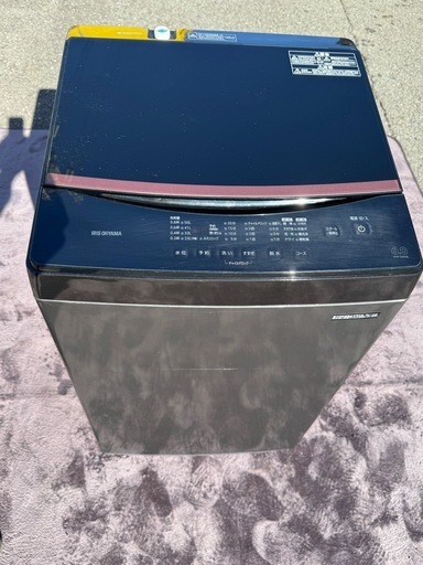 今週特別値引◾️アイリスオーヤマ株式会社 (全自動洗濯機)IAW-T605BL(6kg)超美品⚫︎