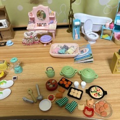 お取引中
シルバニアファミリー　家具、小物セットの画像