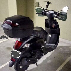 スズキ・レッツ（Let,s）原付バイク（50cc）（2021年製）自賠責保険:令和12年6月迄付き（残り約4年5カ月）・美車！の画像