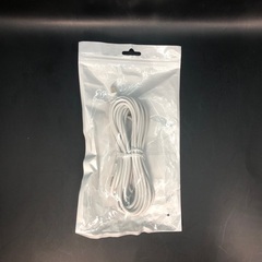 【193】新品1点 セキュリティカメラ用 Type-C/USBケーブル5m×1本 白の画像