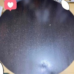 IKEA   丸テーブル　机　一年ほどの使用の画像