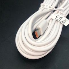 【194】新品1点 セキュリティカメラ用 Type-C/USBケーブル5m×1本 白の画像