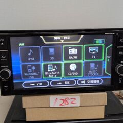 282 動作良好 MM317D-W 日産 Bluetoothの画像