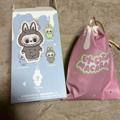 【正規品】 LABUBU マカロン ラブブ Sesame Beanの画像