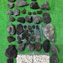 アクアリウム　水槽　溶岩石（特大〜小サイズ）セット《8.5キロ》の画像