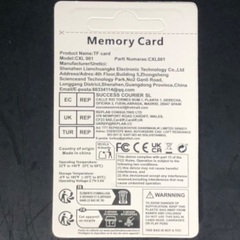 【195】新品1点 高速 U3 Class 10 TF/SDメモリーカード 128GBの画像