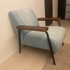 1人掛けソファ　2脚セットの画像