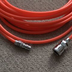 ★エアーホース　内径５㎜　外径８㎜　長さ 10m 　オレンジ　中古美品★の画像