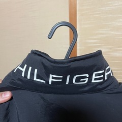 トミーヒルフィガー ブラック ジャケットの画像