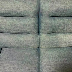 ニトリ　ソファ　ブルー　の画像