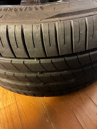 18インチ ブラック 5スポーク ホイールセット　n637 2本