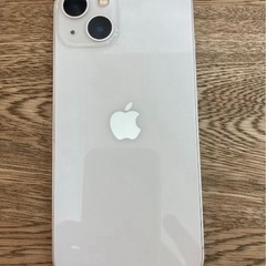 美品☆Apple iPhone 13 ホワイト 本体の画像