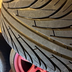 N-style 17インチホイールセット ピンク　N637D 4本の画像