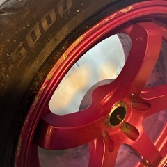 N-style 17インチホイールセット ピンク　N637D 4本の画像