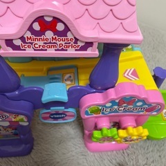 【VTech ディズニー】ミニー　知育英語　アイスクリームパーラーの画像