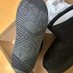 ムートンブーツの画像
