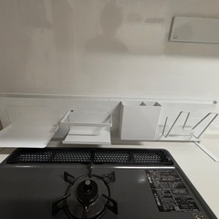 ヤマザキ　キッチン収納の画像