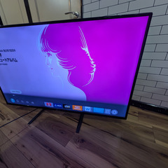 【0円/ジャンク】W.make 50V型 4Kテレビ DME-4K50D（画面チラつきあり）引取限定＠鶴見区北寺尾の画像